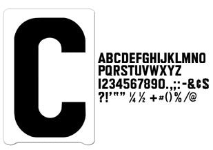 Gemini Pronto™ Modern Letters