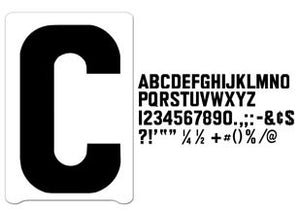 Full Set of Readerboard Sign Letters and Numbers – National Readerboard ...