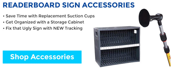 Readerboard Sign Lettering and Marquee Letters for Signs