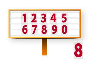 Number 8 Double Span Over