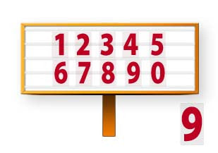 Number 9 Double Span Over