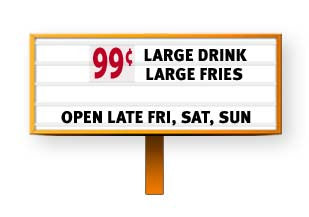 99 Cent Double Span Over